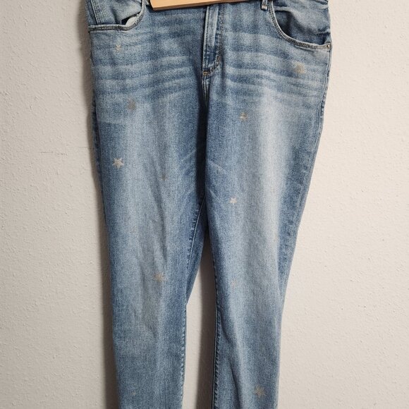 Abercrombie & Fitch Simone High Rise Ankle Stars 🌟 Size 10-12 - Picture 7 of 12